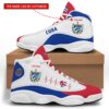 Personalized Coat Of Arms Of Cuba Red White Custom Air Jordan 13 Shoes
