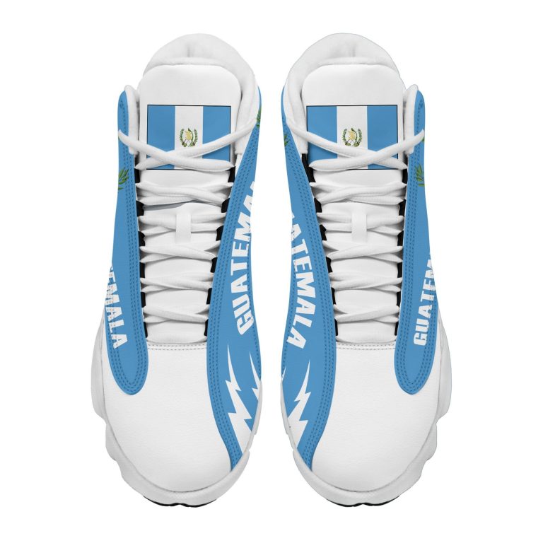 Personalized-Coat-Of-Arms-Of-Guatemala-Custom-Air-Jordan-13-Shoes-3