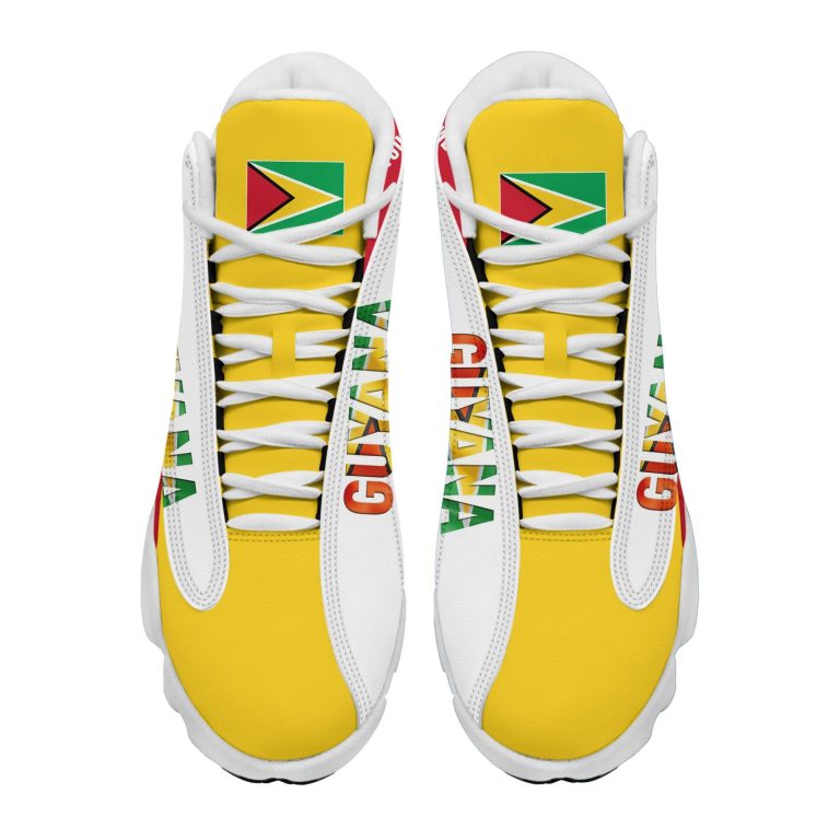 Personalized-Coat-Of-Arms-Of-Guyana-Custom-Air-Jordan-13-Shoes-2