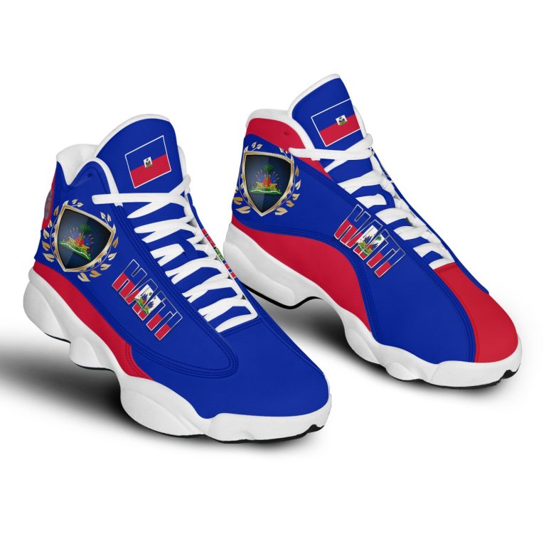 Personalized-Coat-Of-Arms-Of-Haiti-Custom-Air-Jordan-13-Shoes-2