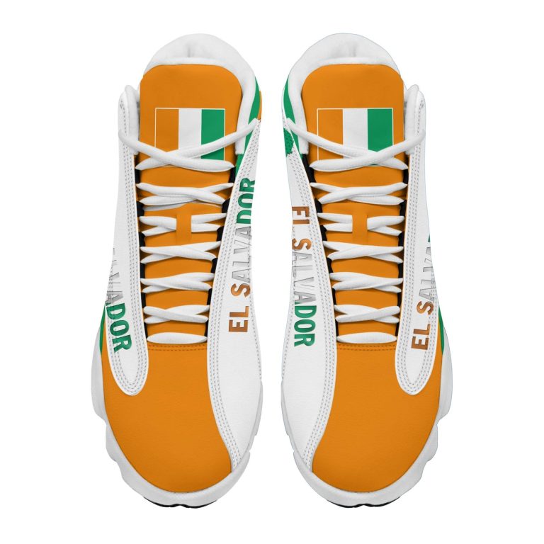 Personalized-Coat-Of-Arms-Of-Ivory-Coast-El-Salvador-Custom-Air-Jordan-13-Shoes-2