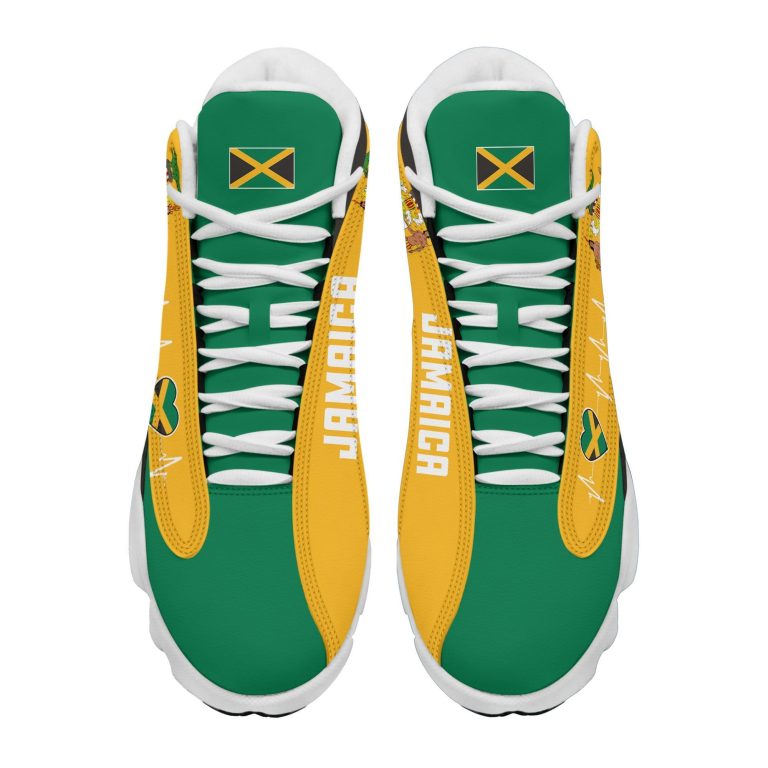Personalized-Coat-Of-Arms-Of-Jamaica-Custom-Air-Jordan-13-Shoes-2