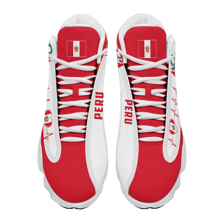Personalized-Coat-Of-Arms-Of-Peru-Custom-Air-Jordan-13-Shoes-2