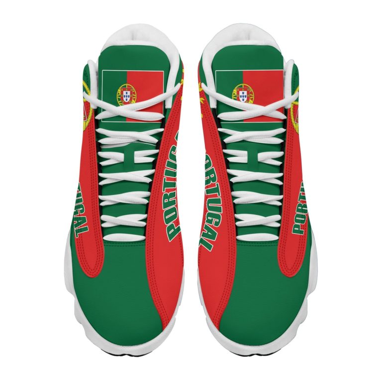 Personalized-Coat-Of-Arms-Of-Portugal-Custom-Air-Jordan-13-Shoes-2
