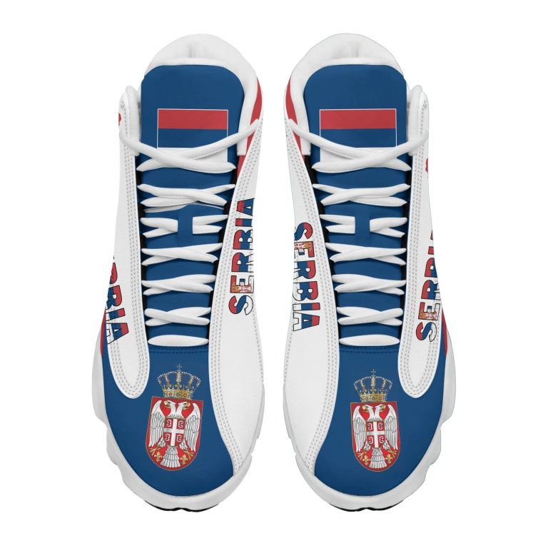 Personalized-Coat-Of-Arms-Of-Serbia-Custom-Air-Jordan-13-Shoes-2