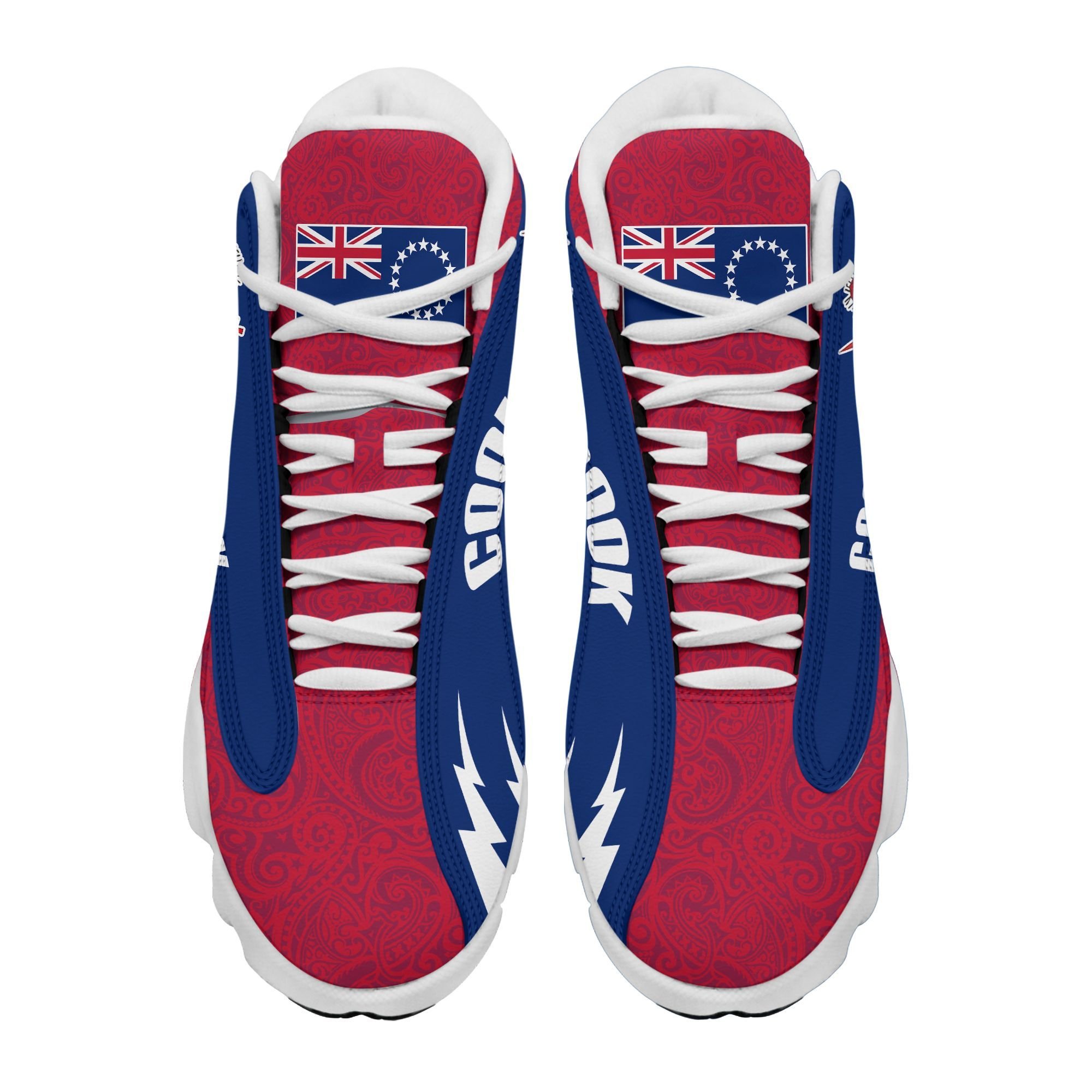 Personalized Coat Of Arms Of The Cook Islands Custom Air Jordan 13 Shoes Personalized Coat Of Arms Of The Cook Islands Custom Air Jordan 13 Shoes