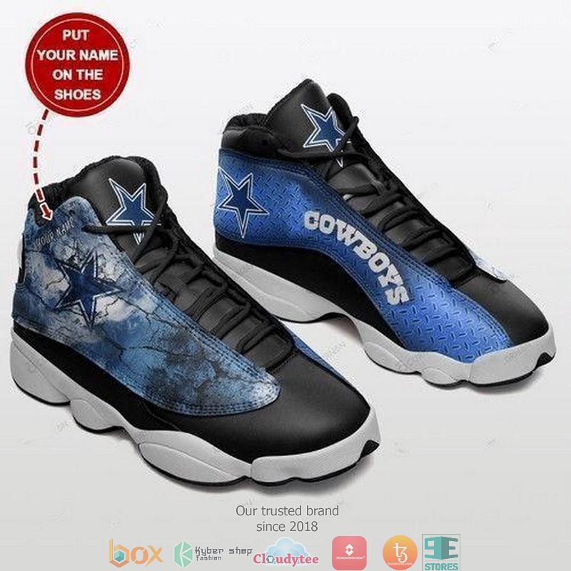 Personalized Dallas Cowboys Football Nfl Teams Air Jordan 13 Sneaker Shoes Personalized Dallas Cowboys Football Nfl Teams Air Jordan 13 Sneaker Shoes