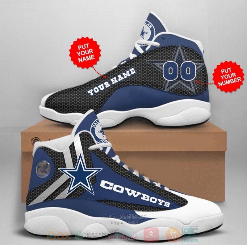 Personalized Dallas Cowboys Nfl Custom Air Jordan 13 Shoes Personalized Dallas Cowboys Nfl Custom Air Jordan 13 Shoes