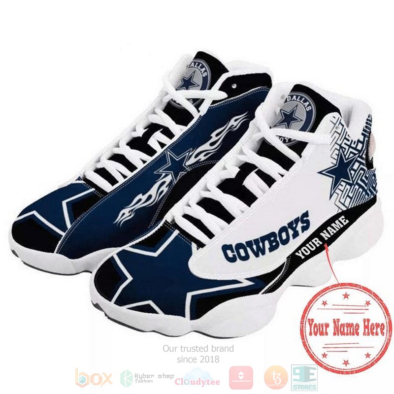 Personalized Dallas Cowboys Nfl Team Custom Air Jordan 13 Shoes Personalized Dallas Cowboys Nfl Team Custom Air Jordan 13 Shoes