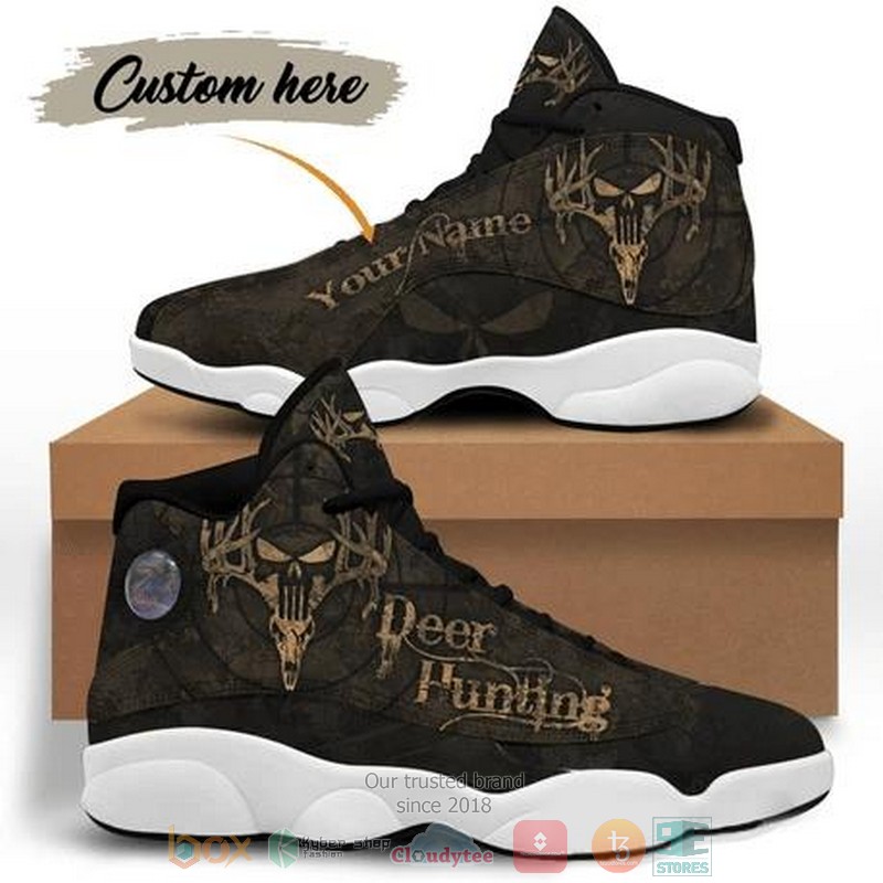 Personalized Deer Hunting Custom Air Jordan 13 Shoes Personalized Deer Hunting Custom Air Jordan 13 Shoes