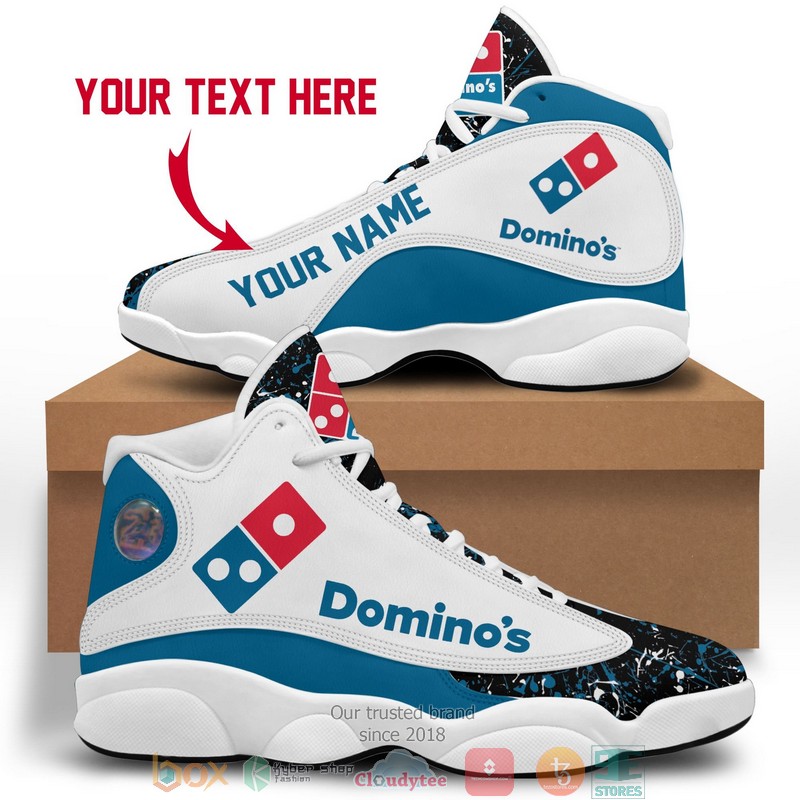 Personalized Dominos Color Plash Air Jordan 13 Sneaker Shoes Personalized Dominos Color Plash Air Jordan 13 Sneaker Shoes