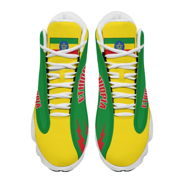 Personalized-Emblem-Of-Ethiopia-Custom-Air-Jordan-13-Shoes-1