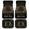 Personalized Gemini Car Floor Mats Custom Zodiac Sign Gemini Car Accessories Gifts Idea