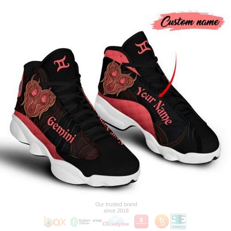 Personalized Gemini Custom Air Jordan 13 Shoes Personalized Gemini Custom Air Jordan 13 Shoes