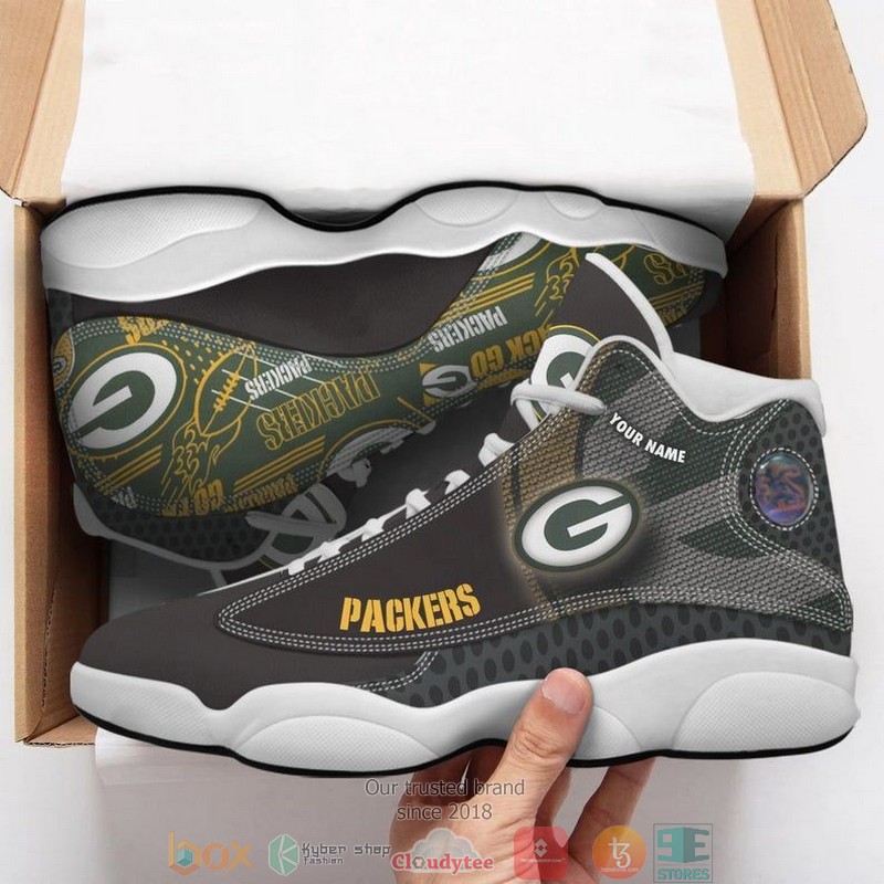 Personalized Green Bay Packers Nfl Team 6 Air Jordan 13 Sneaker Shoes Personalized Green Bay Packers Nfl Team 6 Air Jordan 13 Sneaker Shoes