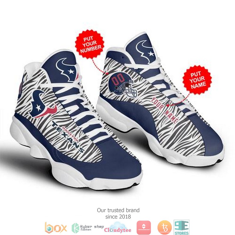 Personalized Houston Texans Football Nfl Teams Air Jordan 13 Sneaker Shoes Personalized Houston Texans Football Nfl Teams Air Jordan 13 Sneaker Shoes