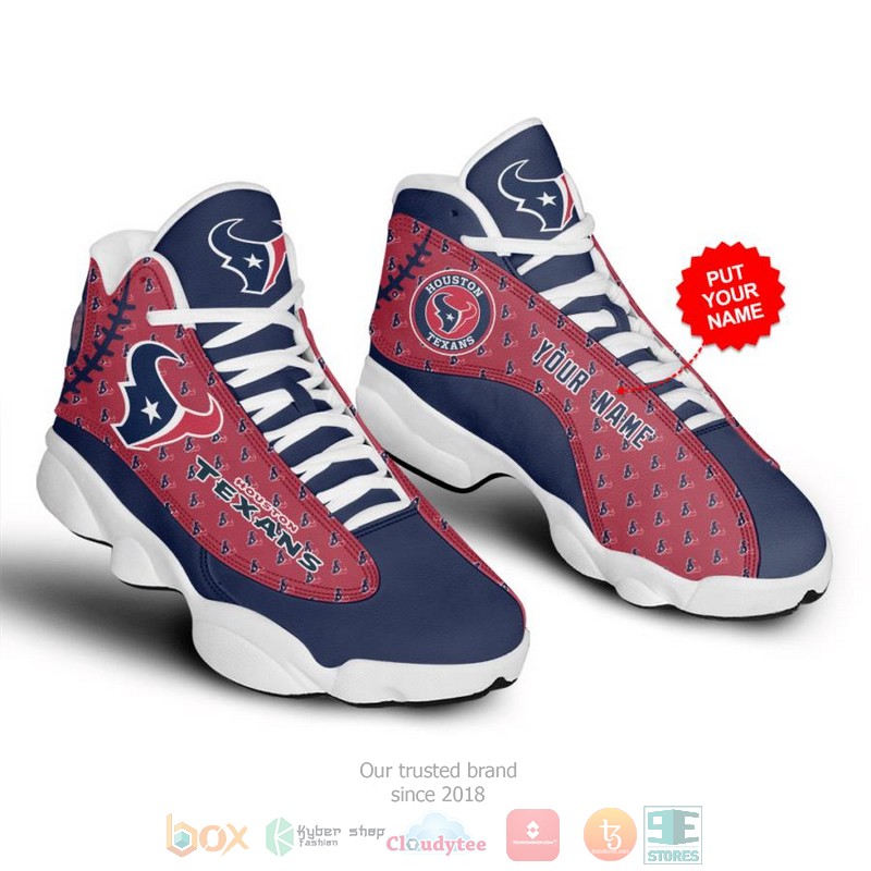 Personalized Houston Texans Nfl Football Team Custom Air Jordan 13 Shoes Personalized Houston Texans Nfl Football Team Custom Air Jordan 13 Shoes