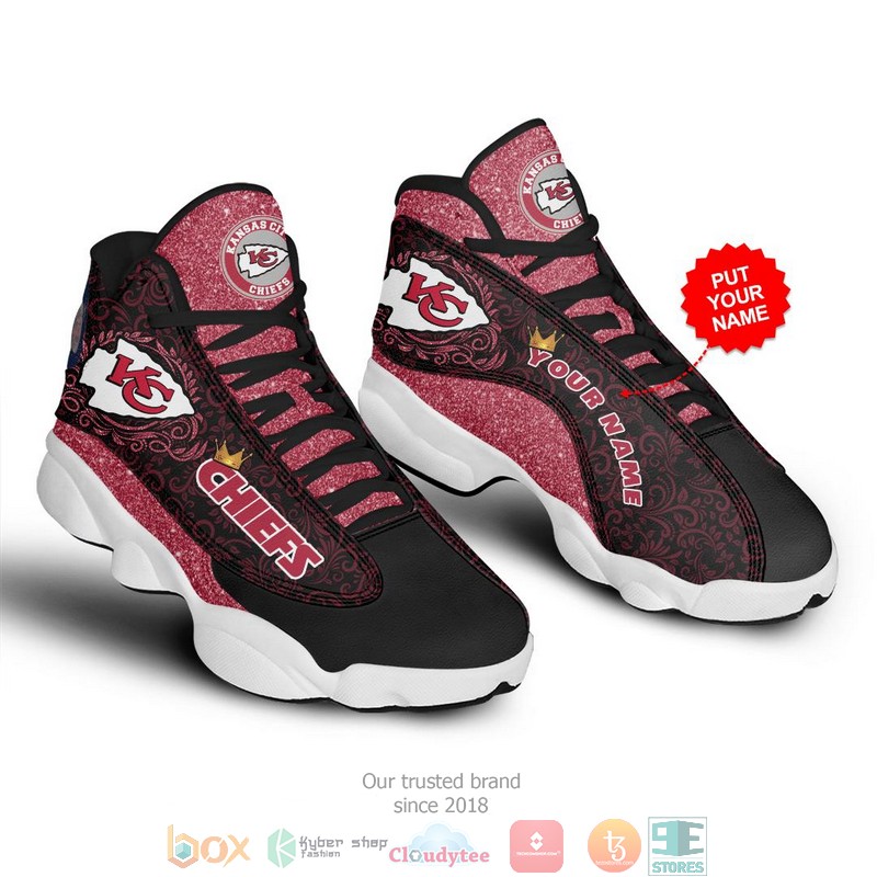 Personalized Kansas City Chiefs Nfl 4 Football Air Jordan 13 Sneaker Shoes Personalized Kansas City Chiefs Nfl 4 Football Air Jordan 13 Sneaker Shoes