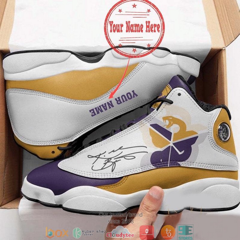 Personalized Kobe Bryant 2Los Angeles Lakers Nba Air Jordan 13 Sneaker Shoes Personalized Kobe Bryant 2Los Angeles Lakers Nba Air Jordan 13 Sneaker Shoes