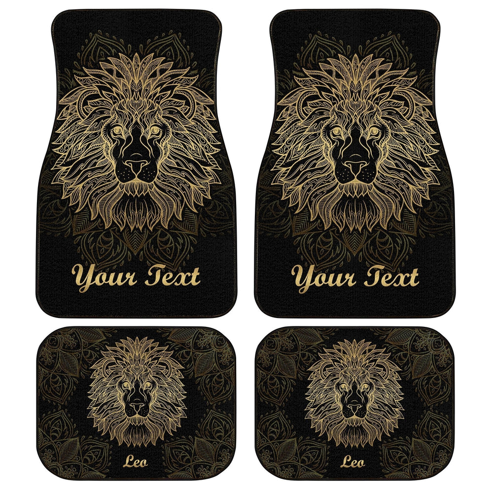 Personalized Leo Car Floor Mats Customize Name Zodiac Car Accessories Personalized Leo Car Floor Mats Customize Name Zodiac Car Accessories