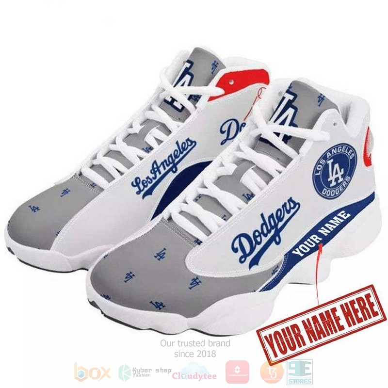 Personalized Los Angeles Dodgers Mlb Team Custom Air Jordan 13 Shoes Personalized Los Angeles Dodgers Mlb Team Custom Air Jordan 13 Shoes