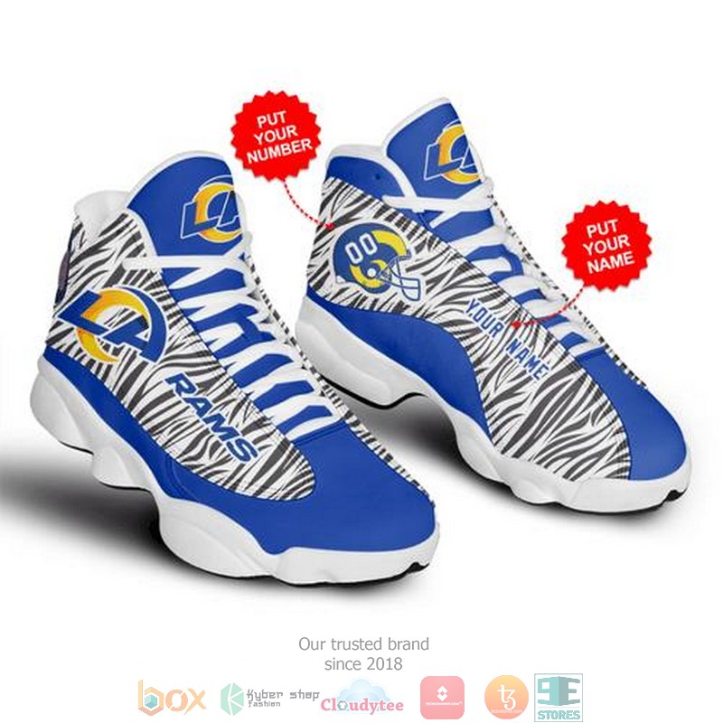 Personalized Los Angeles Rams Nfl Teams Football Big Logo 30 Gift Air Jordan 13 Sneaker Shoes Personalized Los Angeles Rams Nfl Teams Football Big Logo 30 Gift Air Jordan 13 Sneaker Shoes