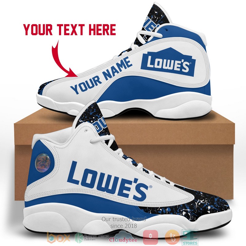 Personalized Lowes Color Plash Air Jordan 13 Sneaker Shoes Personalized Lowes Color Plash Air Jordan 13 Sneaker Shoes