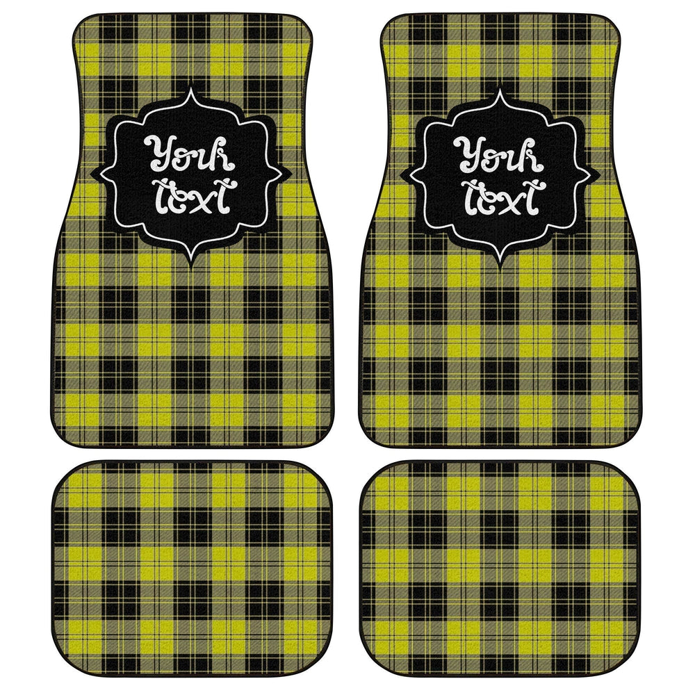 Personalized MacLachlan Tartan Car Floor Mats Custom Name Car Accessories Personalized MacLachlan Tartan Car Floor Mats Custom Name Car Accessories
