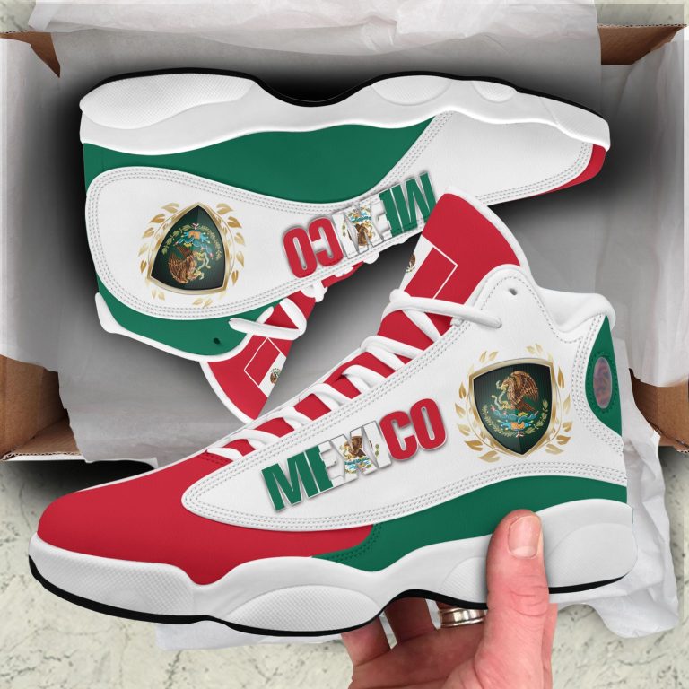 Personalized-Mexico-Flag-Custom-Air-Jordan-13-Shoes-2