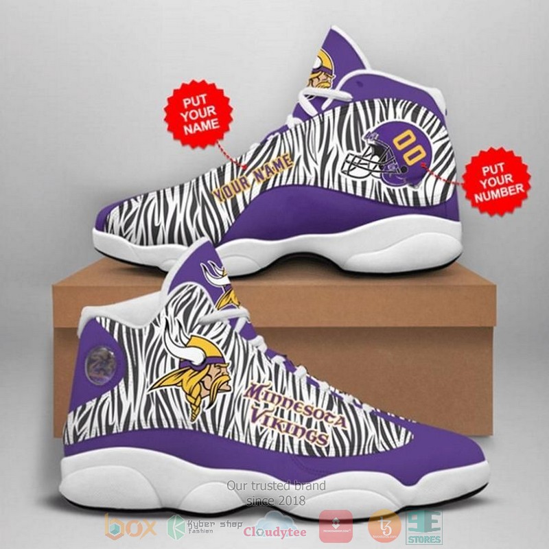 Personalized Minnesota Vikings Nfl Camo Football Team Custom Air Jordan 13 Shoes Personalized Minnesota Vikings Nfl Camo Football Team Custom Air Jordan 13 Shoes