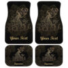 Personalized Name Aquarius Car Floor Mats Custom Zodiac Sign Aquarius Car Accessories Gifts Idea