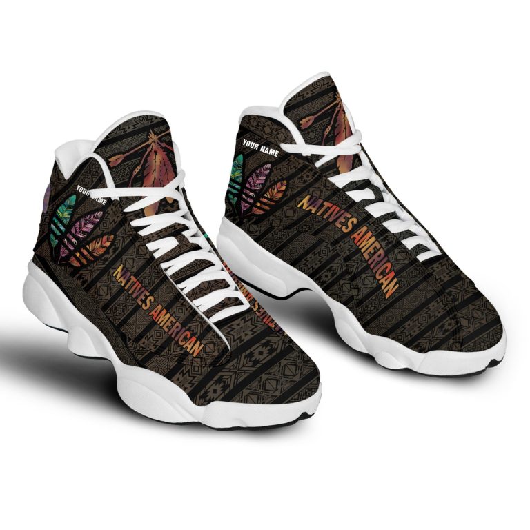 Personalized-Native-American-Adidas-Custom-Air-Jordan-13-Shoes-3