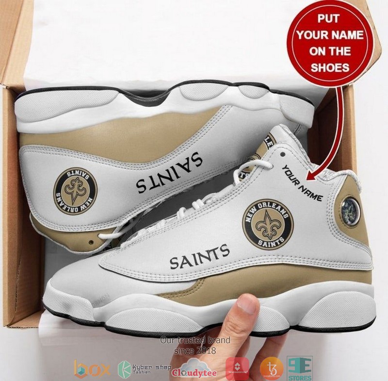 Personalized New Orleans Saints Nfl Football Team Air Jordan 13 Sneaker Shoes Personalized New Orleans Saints Nfl Football Team Air Jordan 13 Sneaker Shoes