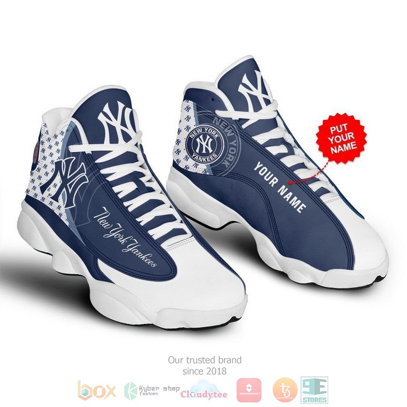 Personalized New York Yankees Mlb Baseball Team Custom Air Jordan 13 Shoes Personalized New York Yankees Mlb Baseball Team Custom Air Jordan 13 Shoes
