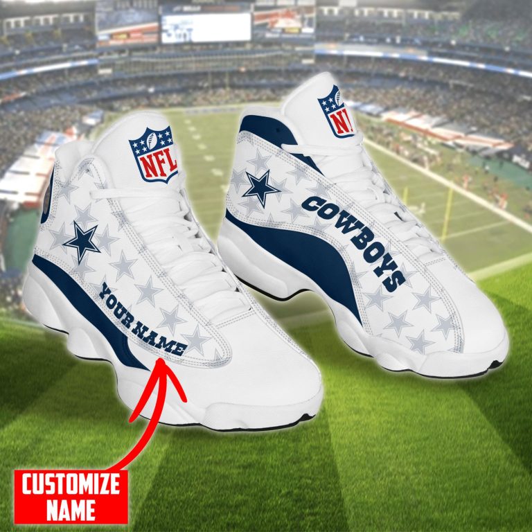 Personalized-Nfl-Dallas-Cowboys-Air-Jordan-13-Shoes-1