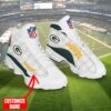 Personalized Nfl Green Bay Packers White Air Jordan 13 Shoes