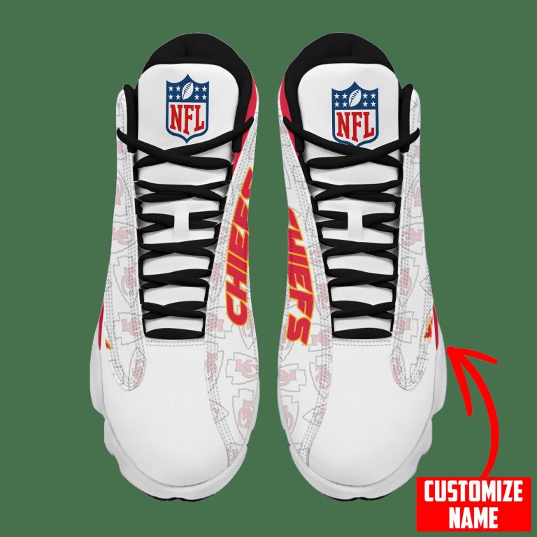 Personalized-Nfl-Kansas-City-Chiefs-Air-Jordan-13-Shoes-2