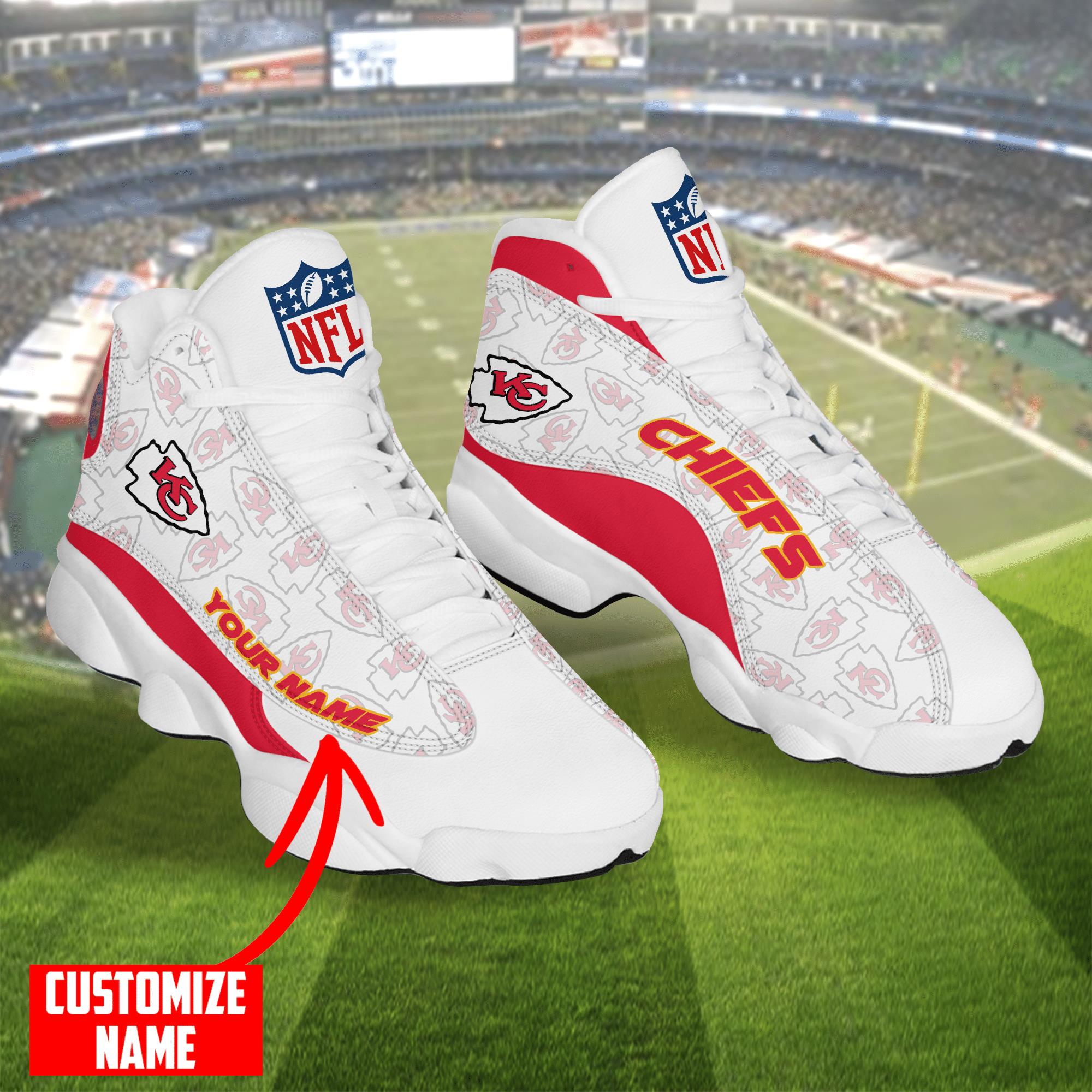 Personalized Nfl Kansas City Chiefs Air Jordan 13 Shoes Personalized Nfl Kansas City Chiefs Air Jordan 13 Shoes