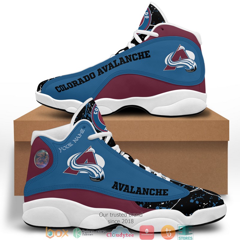 Personalized Nhl Colorado Avalanche Air Jordan 13 Shoes Personalized Nhl Colorado Avalanche Air Jordan 13 Shoes