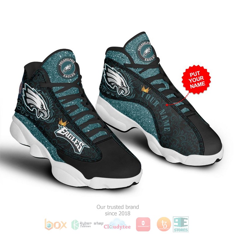Personalized Philadelphia Eagles Nfl Football Custom Air Jordan 13 Shoes Personalized Philadelphia Eagles Nfl Football Custom Air Jordan 13 Shoes