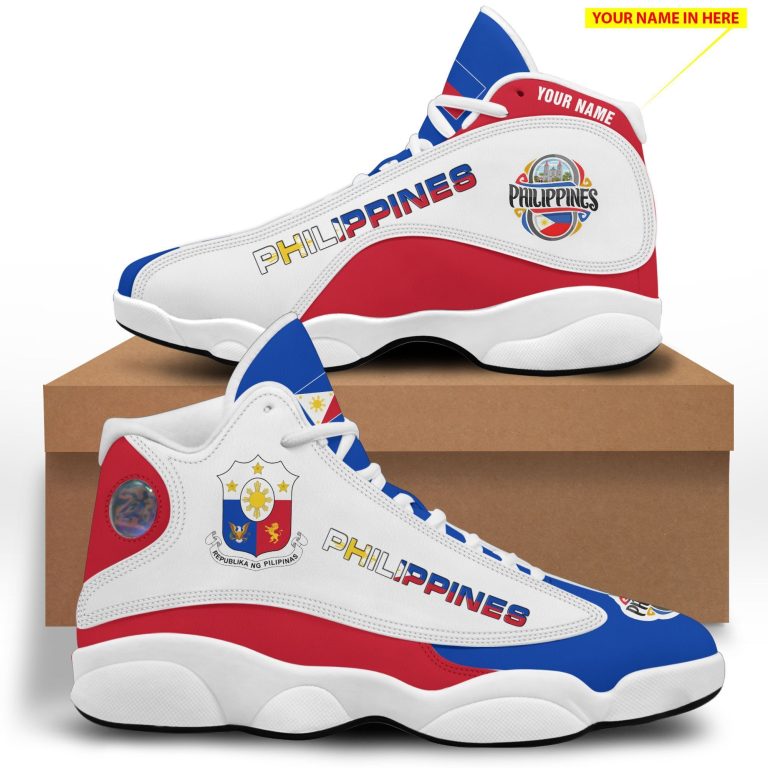 Personalized-Philippines-Flag-Custom-Air-Jordan-13-Shoes-1