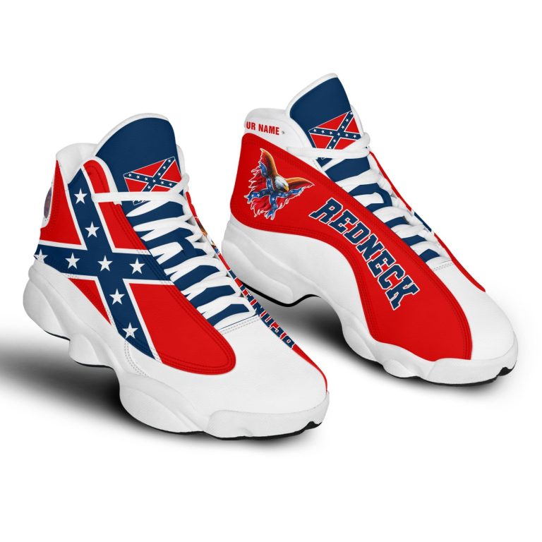 Personalized-Redneck-Confederate-Flag-Custom-Air-Jordan-13-Shoes-3
