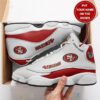 Personalized San Francisco 49Ers Nfl Team Custom Air Jordan 13 Shoes