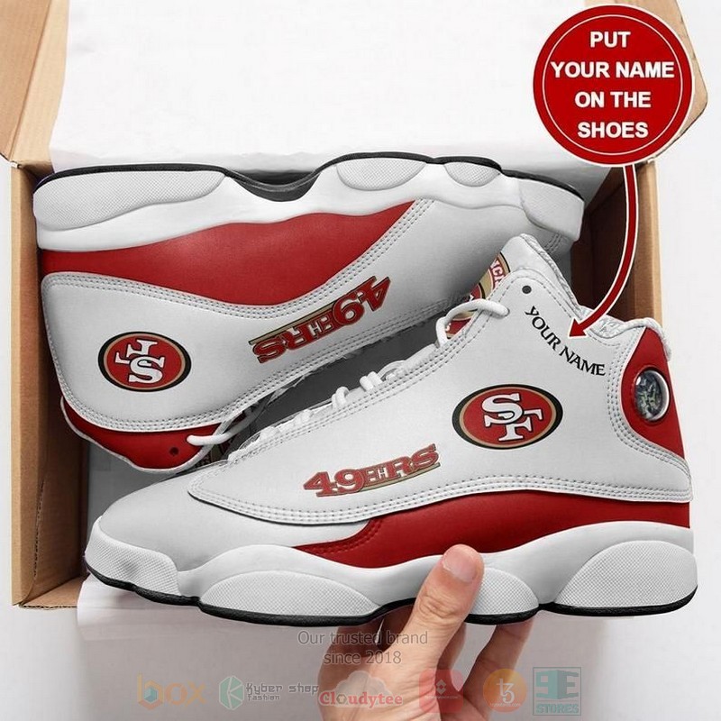 Personalized San Francisco 49Ers Nfl Team Custom Air Jordan 13 Shoes Personalized San Francisco 49Ers Nfl Team Custom Air Jordan 13 Shoes