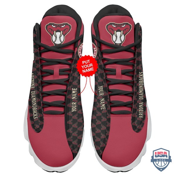 Personalized-Shoes-Arizona-Diamondbacks-Air-Jordan-13-Custom-Name-1