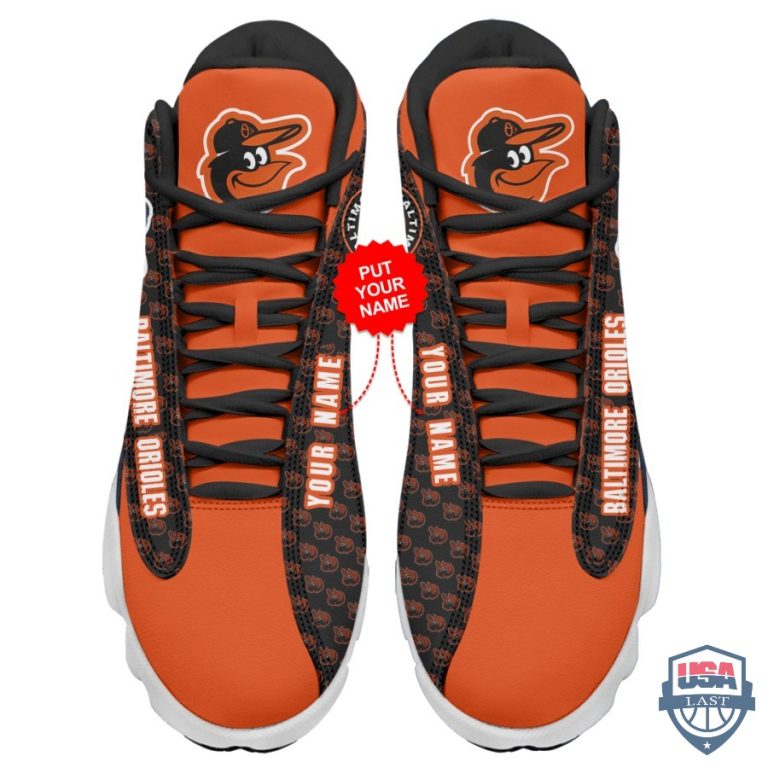 Personalized-Shoes-Baltimore-Orioles-Air-Jordan-13-Custom-Name-1