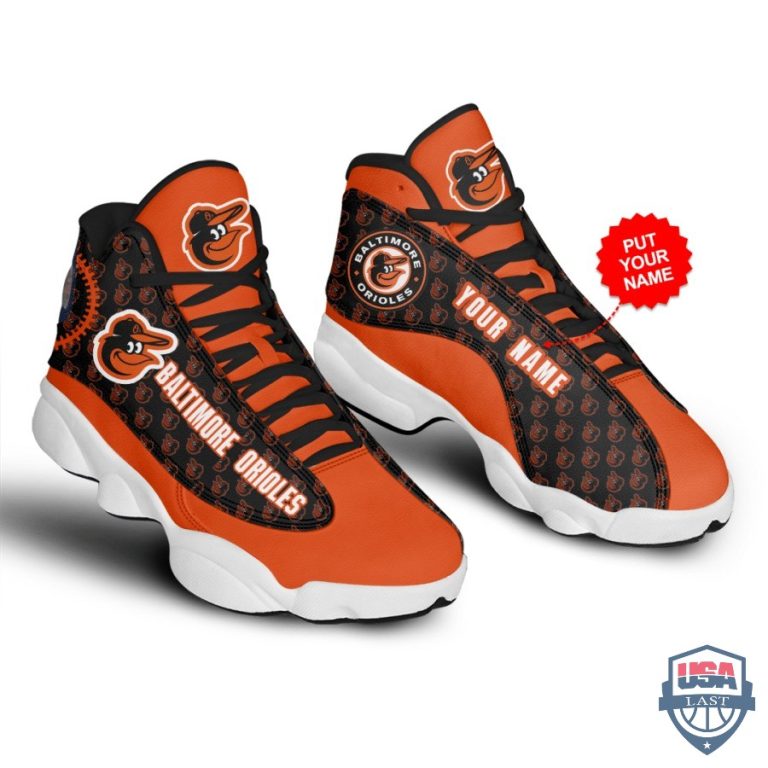 Personalized-Shoes-Baltimore-Orioles-Air-Jordan-13-Custom-Name-2