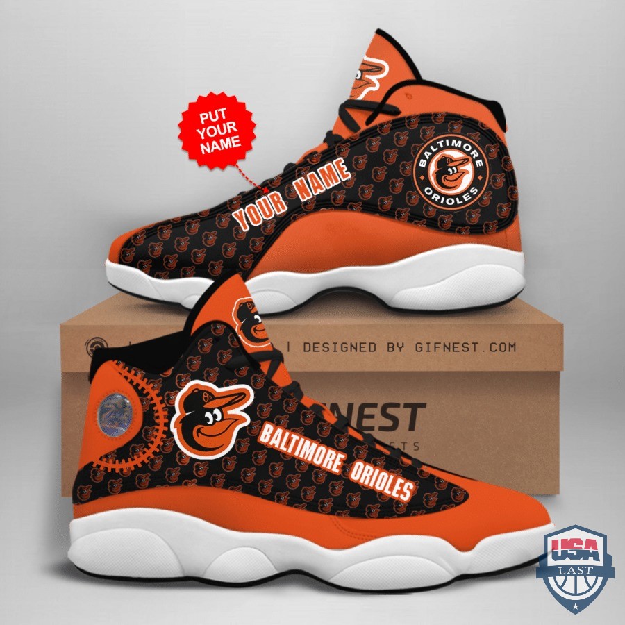 Personalized Shoes Baltimore Orioles Air Jordan 13 Custom Name Personalized Shoes Baltimore Orioles Air Jordan 13 Custom Name