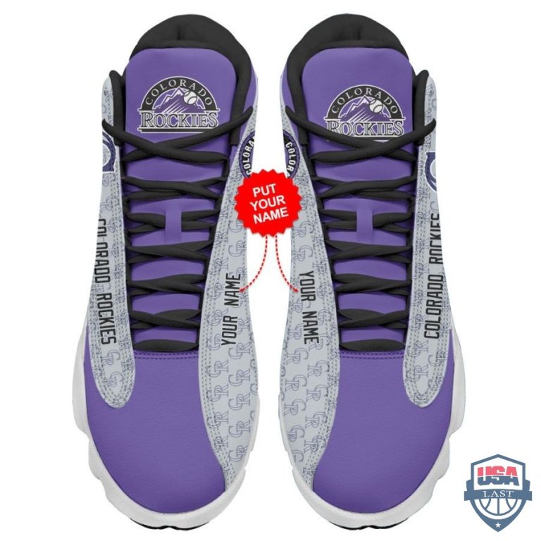 Personalized-Shoes-Colorado-Rockies-Air-Jordan-13-Custom-Name-1
