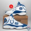 Personalized Shoes Indianapolis Colts Air Jordan 13 Custom Name